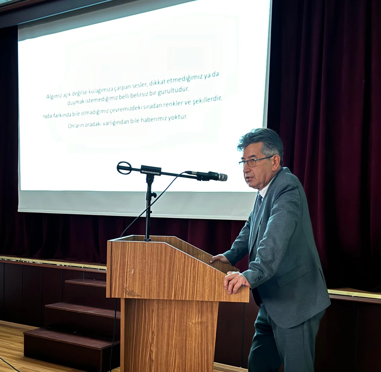 PROF. İBRAHİM ÇOBAN’DAN KONFERANS/SÖYLEŞİ